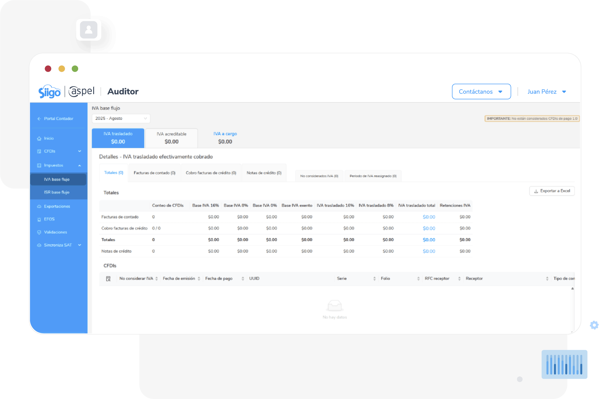 Reportes fiscales inteligentes